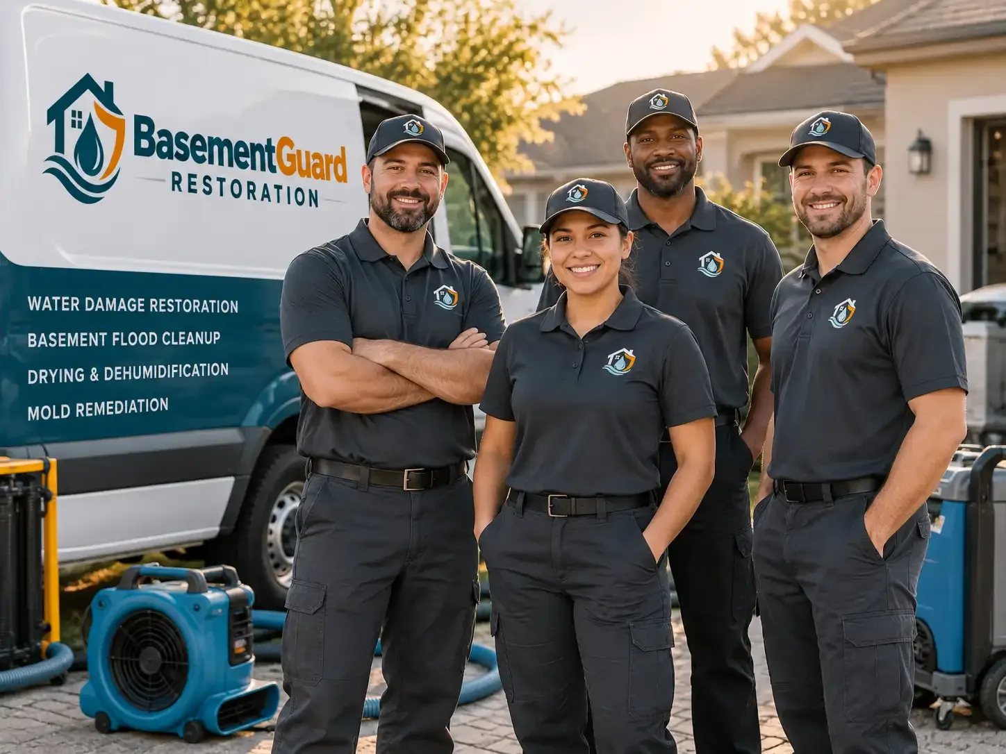 Basement Water Damage Restoration company in Claremont, IL